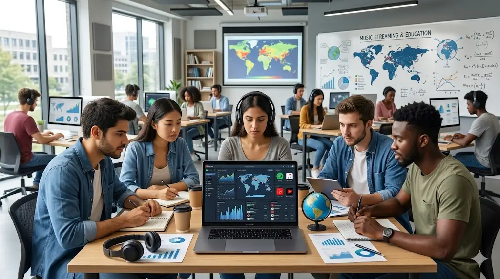 Global Research on Music Streaming in Modern Education Systems