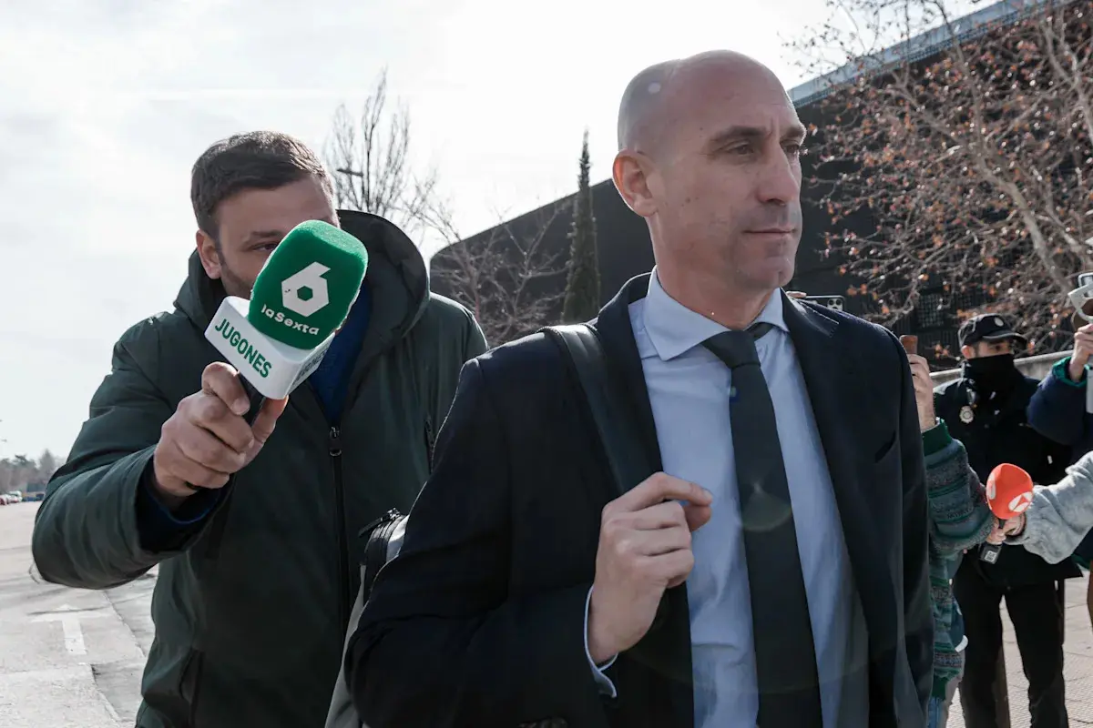 Luis Rubiales, ex-Spanish soccer chief, convicted of sexual assault after kissing player Jenni Hermoso without consent