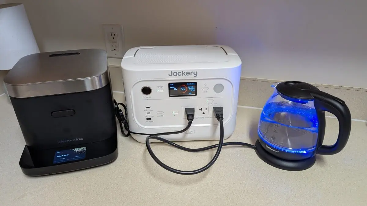 The new Jackery HomePower 1000 v2 comes in a sleek white colorway. It's also on sale for $300 off.