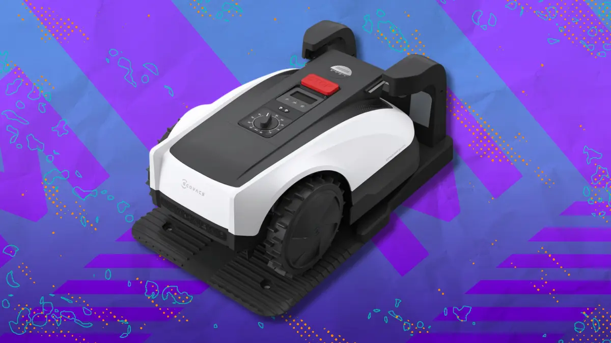 Outsource cutting the grass with 30% off the Ecovacs Goat O1000 Robotic Lawn Mower