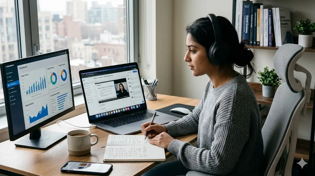 Research-Based Insights Into Online Education in Global Ecommerce