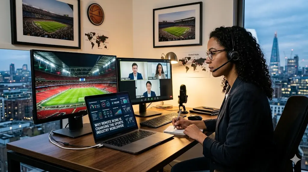 Why Remote Work Is Changing the Sports Industry Worldwide